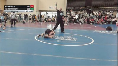 49 lbs Rr Rnd 1 - Nolan Sidlo, ICWL Bruisers Club - ESC vs Hunter Mongan, Clearview - ESC