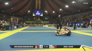 João Ricardo Bordignon Miyao vs Aidan L. Collins 2026 IBJJF European NoGi