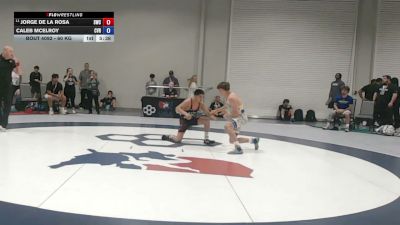 60 kg Champ. Rd Of 32 - Jorge De La Rosa, Silverback Wrestling Club vs Caleb McElroy, Central Valley RTC