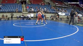 126 lbs Cons 32 #1 - Bryce Wanagat, Alabama vs Jacob Windsor, Missouri