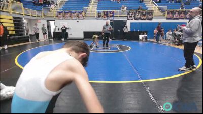 61 lbs Final - Cooper Carlton, Cowboy Wrestling Club vs Maxwell Roy, Standfast