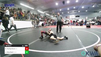 64 lbs Rr Rnd 4 - Stetson Rutherford, Grove Takedown Club vs Jiggs Mayfield, R.A.W.