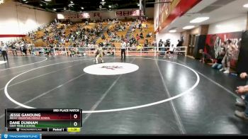 84 lbs 3rd Place Match - Dane Dunnam, Cody Middle School vs Jesse Ganoung, Rocky Mountain Middle School
