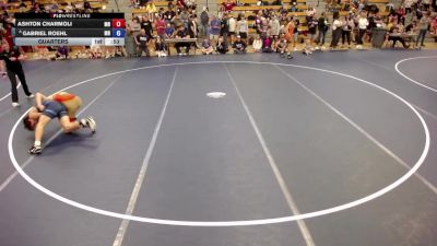 132 lbs Quarters - Ashton Charmoli, MN vs Gabriel Roehl, MN