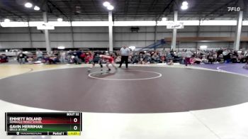 115 lbs Champ. Round 2 - Gavin Merriman, Declo Jr High vs Emmett Roland, Homedale Middle School