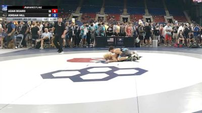 120 lbs Champ. Rd Of 128 - Adan Board, California vs Jordan Hill, New York