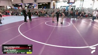 70 lbs Semifinal - Caleb Talarico, Texas Elite Wrestling Club vs Pablo Esteban Ipuz, Vici Wrestling Club