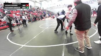 138 lbs Quarterfinal - Alexander Gonzalez, Clint Horizon vs Octavio Navarro, El Paso Hanks