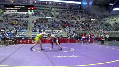 190 lbs Semifinal - Austin Parks, Northridge vs Xavior Palacios, Bellmont (IN)