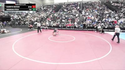 4A 170 lbs Semifinal - Darryn Matagi, Mountain View vs Addison Fitch, Tooele