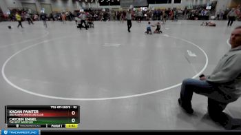 92 lbs Cons. Round 5 - Kagan Painter, Bad Karma Wrestling Club vs Cayden Engel, The Best Wrestler