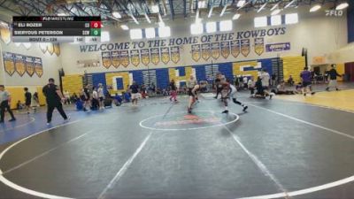 126 lbs Cons. Round 4 - SIERyous Peterson, Heritage Wrestling Club vs Eli Rozer, Camden Outsiders