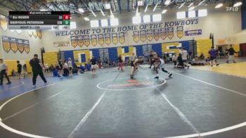 126 lbs Cons. Round 4 - SIERyous Peterson, Heritage Wrestling Club vs Eli Rozer, Camden Outsiders
