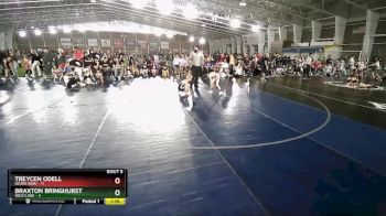 65 lbs Semis & 1st Wrestleback (8 Team) - Treycen ODell, Death Row vs Braxton Bringhurst, Westlake