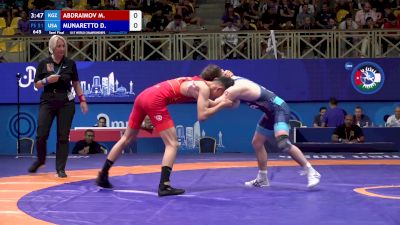 51 kg 1/2 Final - Marlen Abdraimov, Kyrgyzstan vs Domenic Munaretto, United States