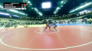 130 lbs Cons. Round 3 - Jaqueline Miller, Barron G Collier vs Kamiah Ross, Tampa Bay Tech