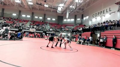 138 lbs Cons. Round 3 - Sebastian Ramos, Coppell vs Peyton Clark, Hurst Bell