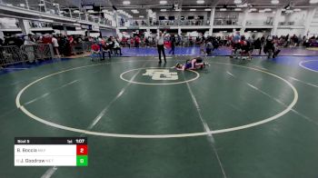 88 lbs Round Of 32 - Brayden Boccia, Milford MA vs Jace Goodrow, ME Trappers WC