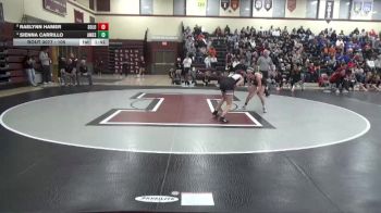 105 lbs Cons. Round 3 - Sienna Carrillo, Ames vs Raelynn Hamer, Solon