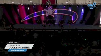 CheerVille HV - Cookie Monsters [2023 L1.1 Tiny - PREP - A Day 1] 2023 Universal Spirit Nashville Challenge