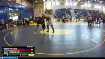 285 lbs Quarterfinal - Ryan Preisendorf, Jupiter vs Pedro Ricardo, Wellington Community Hs