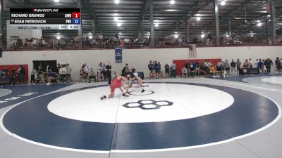 74 kg Cons. Sub-quarters - Richard Grungo, Lehigh Valley Wrestling RTC vs Evan Petrovich, Pittsburgh Wrestling Club