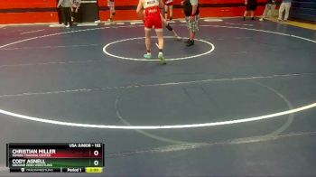 152 lbs Semifinal - Cody Agnell, Ground Zero Wrestling vs Christian Miller, Minion Training Center