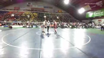 3A 285 lbs Champ. Round 1 - Caleb Grow, Priest River vs Zach Moss, Teton
