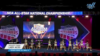 Dynasty Cheer - Lady Aces [2025 L4 Senior - D2 - Small - B Day 2] 2025 NCA All-Star National Championship