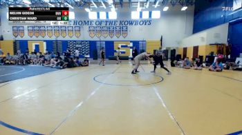 175 lbs Placement (16 Team) - Melvin Gideon, Braves WC vs Christian Ward, Greasers