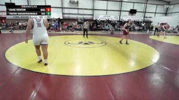 285 lbs Cons. Round 3 - Tevon Vakautakakala, Richfield vs Gage Denton, Morgan