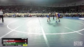 3A-175 lbs Cons. Semi - Teyton Chandler, Victory Christian vs Haydan Yocham, Bristow