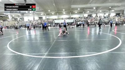 85 lbs Champ. Round 1 - Ethan Skates, Halls Wrestling vs Isaiah Earls, Williamson Co Wrestling Club