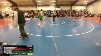 190 lbs Quarterfinal - Jacob Kennedy, Natrona County vs Taj Prine, Lander Valley