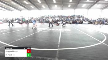 113 lbs Quarterfinal - Josh Jaramillo, NM Beast vs Mohammad Farah, Rio Rancho