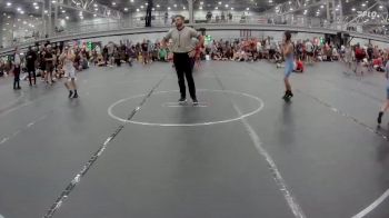 64 lbs Round 7 (8 Team) - Nicholas Messina, The Outsiders vs Nicholas Koehler, Mavericks