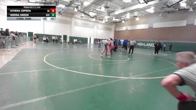 235 lbs Cons. Semi - Sierra Green, Burroughs vs Athena Cepeda, Van Nuys