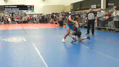 108-H lbs Round Of 32 - Alex Bahadur, Ascend vs Michael Graham, Gateway/Woodbury