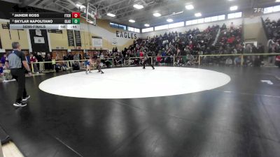 106 lbs Semifinal - Jaiheir Ross, Fitch/Ston/Grasso vs Skylar Napolitano, Glastonbury