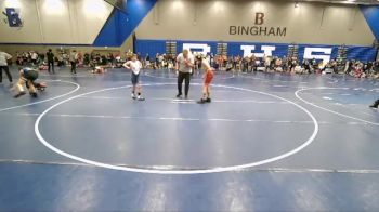 110 lbs Cons. Round 2 - Carter Crittenden, South Summit Wrestling Club vs Teagan Andersen, JWC