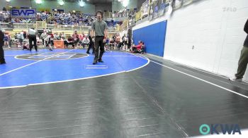 43 lbs Rr Rnd 4 - Oliver Holly, Cowboy Wrestling Club vs Addison Holland, Cowboy Wrestling Club