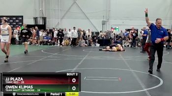 190 lbs Semis (4 Team) - Owen Klimas, Team Shutt Dethrone vs JJ Plaza, TNWC Red