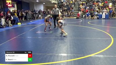 72 lbs Round Of 32 - Nate Picciotti, Young Guns vs Keegan Beard, Penn Manor