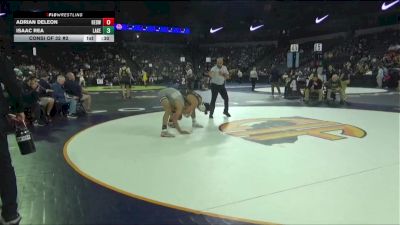 150 lbs Consi Of 32 #2 - Adrian DeLeon, Redwood (CS) vs Isaac Rea, Lakeside (SS)