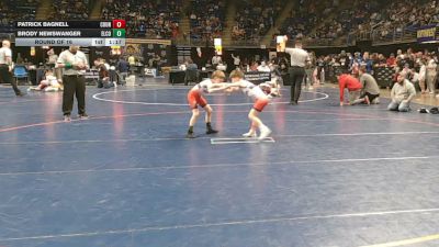 50 lbs Round Of 16 - Patrick Bagnell, Council Rock vs Brody Newswanger, Elco