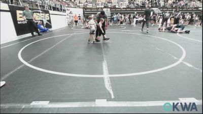 37 lbs Consi Of 4 - Jace Lamb, Tough N Technical Wrestling Club vs Kyson Lovelace, Weatherford Youth Wrestling