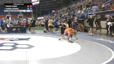 94 lbs Cons. Rd Of 16 - Rhoan Rambo, Oklahoma vs Samuel Svitana, California