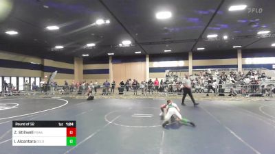 102 lbs Round Of 32 - Zaydin Stillwell, Poway Elite vs Ikaika Alcantara, Gold Rush Wr Ac