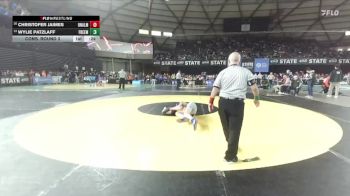 Boys 1B/2B 126 Cons. Round 3 - Christofer Jaimes, Onalaska vs Wylie Patzlaff, Freeman