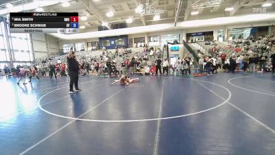 165 lbs Semifinal - Mia Smith, Ravage Wrestling Club vs Brooke Schwab, Star Valley